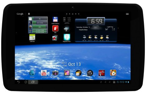Zoostorm 3305-1030 10.1-inch PlayTab Tablet PC (Cortex A9 Dual Core 1.5GHz, 1GB DDR3 RAM, 16GB SSD, Capacitive Multi-Touch Screen 1280x800, USB 2.0, Built-in Speaker and Microphone, Android 4.1)