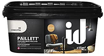 Peinture de finition mate paillettée PAILLETT 2L CINETTA - ID Paris