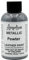 Angelus Leather Paint, Pewter, 4 ounce jar (732-04-143)