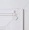 Dekondo Gardinenstange Creativ ausziehbar 60-80cm Weiß - 1 Paar Klemmträger für Fensterdicke 15-20mm (Befestigung oben oder seitlich möglich)