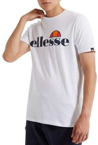 Ellesse Men's Prado Large Graphic T-Shirt | Short Sleeve Cotton Tee