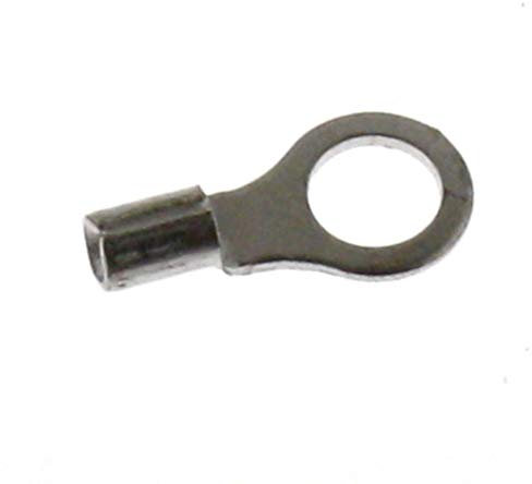 25 Stück SeKi Ringkabelschuhe 0,5-1,5mm², M5 I Quetschkabelschuhe unisoliert I für mehr-, feindrähtige Leiter I Presskabelschuh aus verzinntem Kupfer