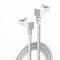CABLEPELADO Cavo di rete, cavo LAN, cavo dati, cavo Gigabit, cavo RJ45, cavo intrecciato, 2x 90°, categoria 5E, compatibile PC, PS4, PS5, Xbox, Smart TV, Server, 2 metri, bianco