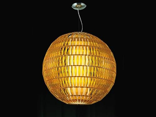 Lampenlux Designer Pendellampe Hängeleuchte Kleo 2G11 36W inkl. LM Ø: 60 cm (Amber)