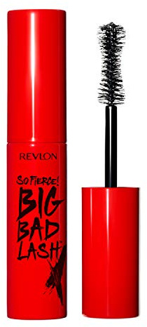 Revlon Mascara, So Fierce Big Bad Lash Eye Makeup, Volumizing, Lasts up to 24 Hours, No Clump, Smudge-Proof, Flake-Free, 760 Blackest Black, 0.34 fl oz