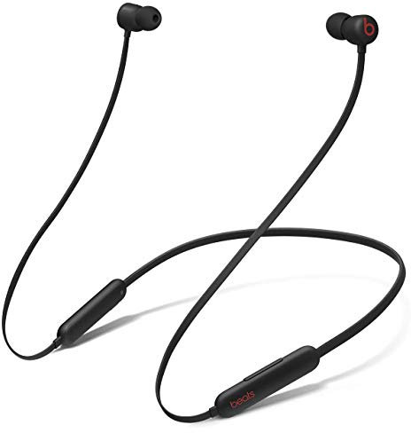 Beats Auriculares inalámbricos Flex - Chip Apple W1, Insertos conectados magnéticamente, Bluetooth Clase 1, 12 Horas de Escucha - Negro