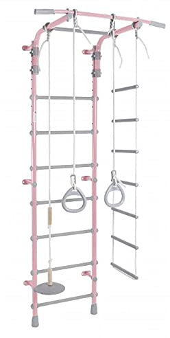 Sprossenwand Pastell 2 rosa schwedische Leiter zum Trainieren