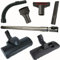 Maxorado Set di Ricambio XXL per aspirapolvere Miele Blizzard CX1 Cat&Dog Powerline I ugello Combinato I Spazzola Turbo I Pennello di aspirazione I Bocchetta per Fessure ugello per tappezzeria Manico