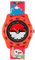 Pokémon Unisex-Kinder Analog Quarz Uhr mit Silikon Armband POK9023