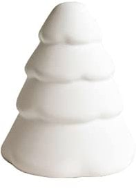 Cooee Design Snowy 15cm White, Keramik, Weihnachtsbaum, Tanne, Weihnachtsdekoration