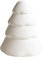 Cooee Design Snowy 15cm White, Keramik, Weihnachtsbaum, Tanne, Weihnachtsdekoration