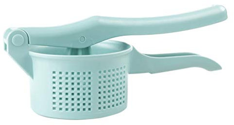 Luxshiny 1pezzi Pressa Patate Manuale Inossidabile Gadget da Cucina per Purè e Succo Design Ergonomico e Compatto Colore Casual