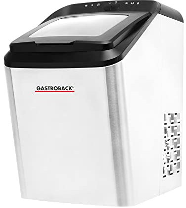 GASTROBACK 61143 Ice Cube Maker Pro, Stainless Steel, 145 W, 1 Kilogram