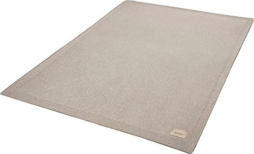 Joop! Wohndecke Light-Knit Baumwolle Taupe/Ecru Größe 130x170 cm