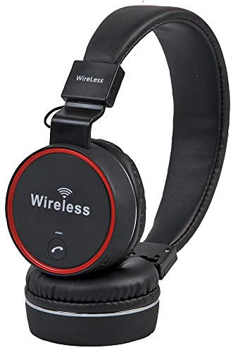 Auriculares inalámbricos Bluetooth con radio FM, auriculares inalámbricos de audio visual, 1 unidad