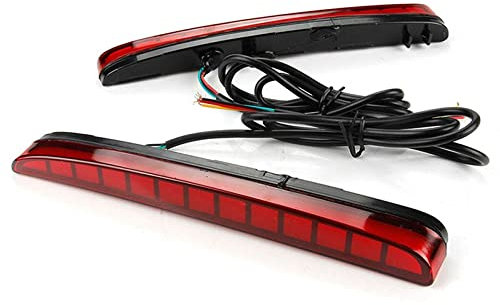 ZEARLY Für Ho=nda Civic 2017-2018,Heckleuchte der Stoßstange,