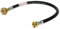 Hamilton Gas Products Butane Nut | Pigtail Hose with NRV Excess Flow Safety Valve - 0.5m, 20 | Connecting Motorhome or Caravan to Bulkhead, Gas Cylinder or Changeover | Easy Fitting