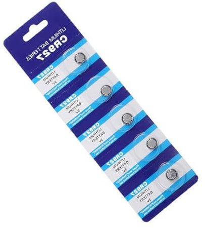 Lot de 5 piles bouton CR927 essentielles polyvalentes pour piles bouton en métal