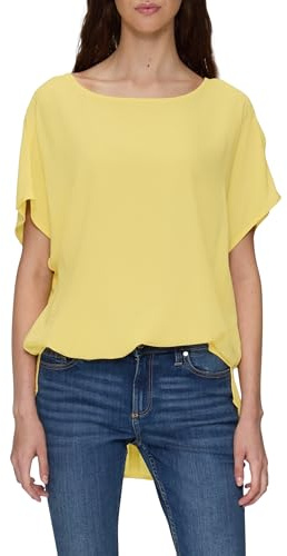 QS Damen 2146337 Bluse Kurzarm