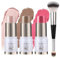 3 Pezzi Contouring Viso Stick, Blush Stick, Contour Highlighter, Bacchetta di Bellezza per Fard, Impermeabile Leggero di Trucco, Finitura Naturale Liscia A Lunga Durata