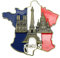 Paris Architektur Frankreich Magnete Kühlschrankaufkleber Eiffelturm Kühlschrankmagnet Paris Frankreich Kühlschrank Kühlschrankmagnet Tourist Souvenirs Handgemachte Handwerk MagnetischeAufkleber