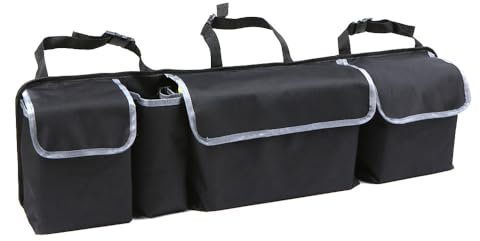 INTWAY Car Boot Organizer Rücksitz Stiefeltasche, für Kia Forte 2018-2022 Aufbewahrungsbox für den Kofferraum Auto Aufbewahrungstasche Stiefeltaschen Faltbar