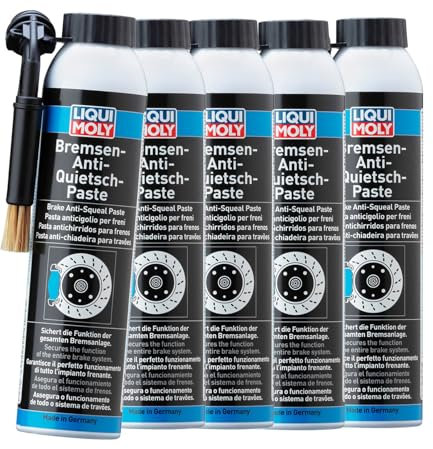 5x 200ml Bremsen-Anti-Quietsch-Paste Bremsenpaste PINSELDOSE