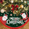 Weihnachtsbaum Rock, 120CM Grun Weihnachtsbaumdecke, Groß Weihnachtsbaum Decke mit Weihnachtsmann, Rund Polyester Christbaumdecke, Retro Tannenbaumdecke für Winter Weihnachten Party Dekor Innen Außen