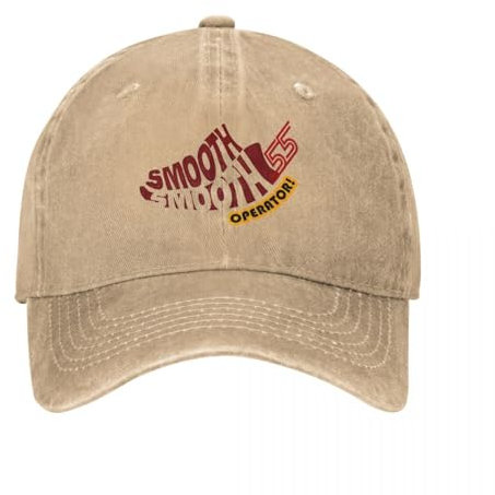 GUPUOOU Sainz Smooth Operator Baseball Caps Mode Distressed Denim Y2K Chili Kopfbedeckung Unisex Outdoor Workouts Unstrukturierter Hut Baumwolle, für alle Jahreszeiten