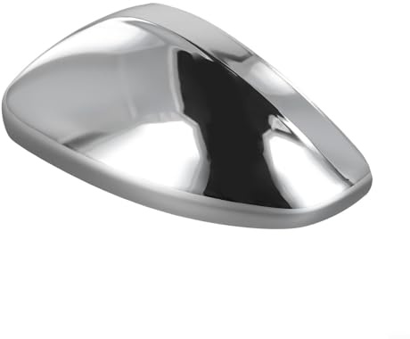 Coque de protection pour rétroviseur de portière, protection à clipser côté gauche ou droit - Pièce de rechange résistante aux rayures, compatible avec Peugeot 208 (gauche)