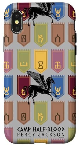 iPhone X/XS Disney Percy Jackson and the Olympians Half-Blood Cabins Case