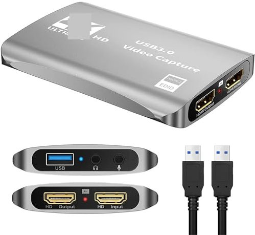 Video Capture 1080P 60fps 2K 30fps USB 3.0 HDMI-kompatibel Capture Board Streaming