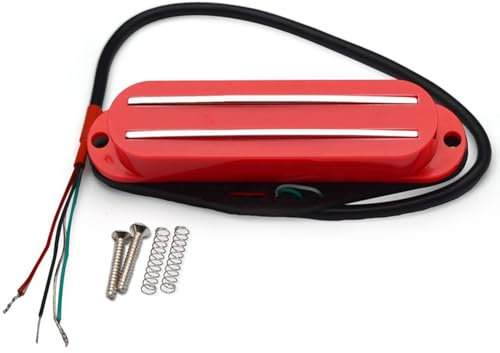 Osmond Rote Humbucker Single Coil Pickups Humbucker für Single Size Pickups E-Gitarre