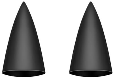 HAWK'S WORK Spare Parts for 2 Channel RC Plane F-22 Raptor (Rubber Nose Cone)