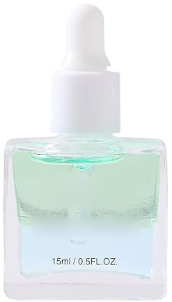 Two Tone Nourishing Nails Oil with E Roll on Applicator for Split Nails and Dry Cuticles Two Tone Nails Care Oil