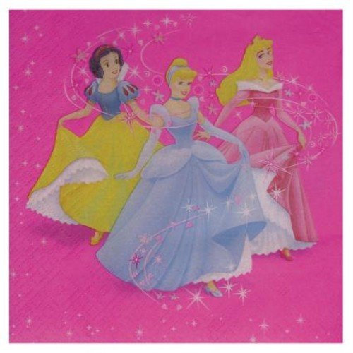 Princess Magic Prismatic 2-lagige Papierservietten 33x33cm