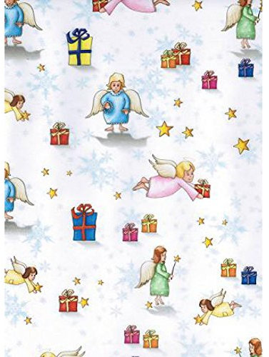 Transparentpapier Winter Wonderland Engel, DIN A4 115g/qm