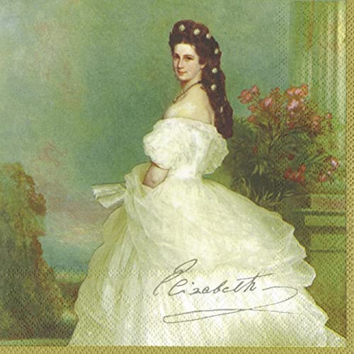 Servietten Napkins 33x33cm 20 Stück Packg. Serviettentechnik Elisabeth