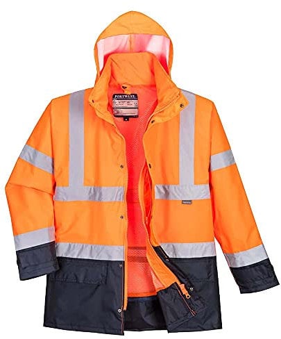 Portwest 5in1 Hi-Vis Executive Jacket, colorOrNa talla Medium