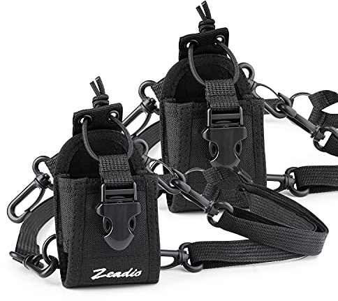 Zeadio Multifunktion Beutel Etui Halter für GPS-Telefon-Funkgerät ZNC-B, Packung mit 2