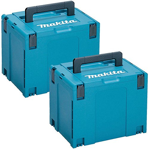 2X Makita MAKPAC Stacking Connector Tool Case Systainer Type 4 396 X 296 X 315