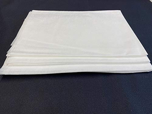 Mank Einweg Bettwäsche Bettlaken aus PP-Vlies einmal Bettlaken Abdeckung Massageabdeckung Weiß Hygiene Hygienelaken (130 x 230 cm (10 Stück))