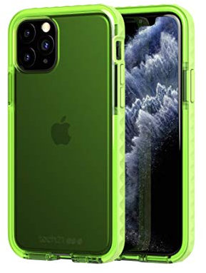 tech21 T21-7550 Evo Rox for Apple iPhone 11 Pro Max with 12 ft. Drop Protection, Acid Green