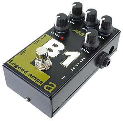 AMT B1-1 Kanal JFET Gitarrenvorverstärker mit Cab.Sim (Bogner Emulate)