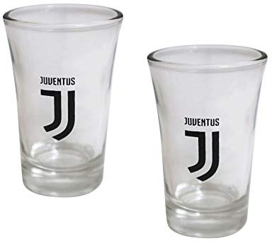 Giemme Set Juventus JU1403 2 Bicchierini Shot 45 ML