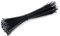 100 Pack of Cable Ties Black | CE Premium UL Nylon Strong Zip Ties, Extra Thick Cable Ties, Bicycle Tie Wrap, DIY Home Garage Office and Workshop | Heavy Duty Self Locking (300 x 3.6mm)