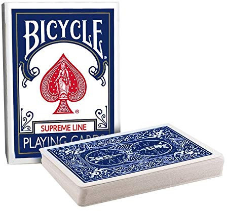 USPCC Bicycle - Supreme Line - Short Deck - Blue Back