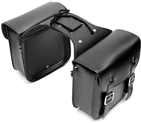 Überwurf Satteltaschen für Chopper Cruiser Retro Craftride VH2 schwarz