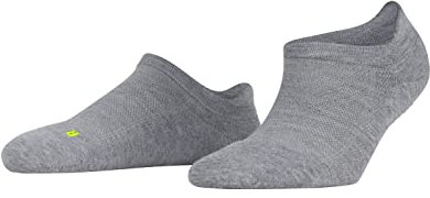 FALKE Damen Stoppersocken Cool Kick W Hp weich atmungsaktiv schnelltrocknend rutschhemmende Noppen 1 Paar, Grau Light Grey Melange 3775, 37/38 EU