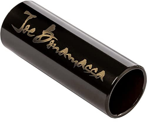 JIM DUNLOP Bottleneck Stahl Inox, Joe Bonamassa Signature, Medium, Schwarz